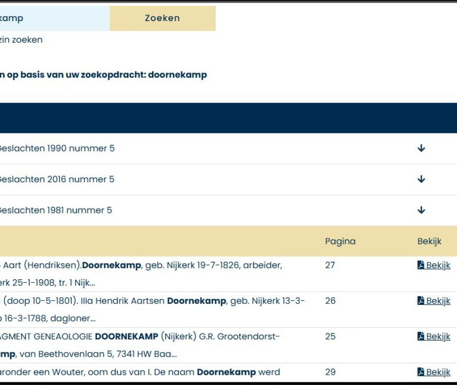 Complete bestand tijdschriften nu doorzoekbaar